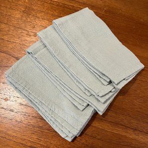 West Elm Green/Blue Napkins (set of 4)